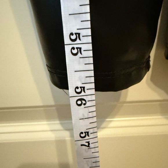 Fashion Nova Faux Leather Jumpsuit size Med - Picture 7 of 7